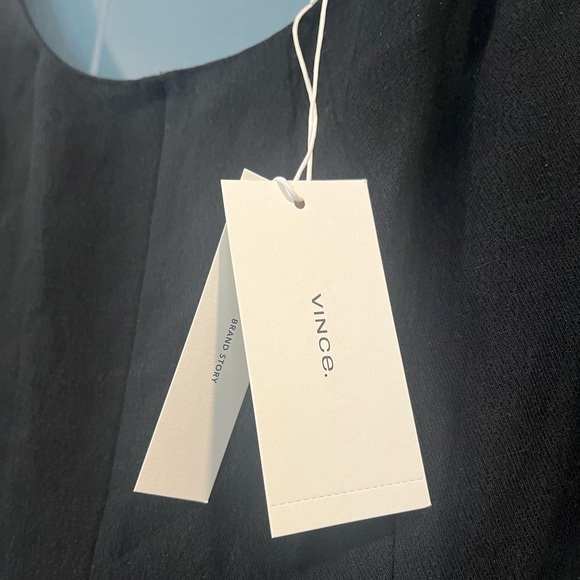 NWT Vince Linen Blend Women’s Dress Size Medium - Picture 8 of 11